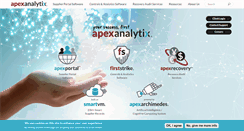 Desktop Screenshot of apexanalytix.com